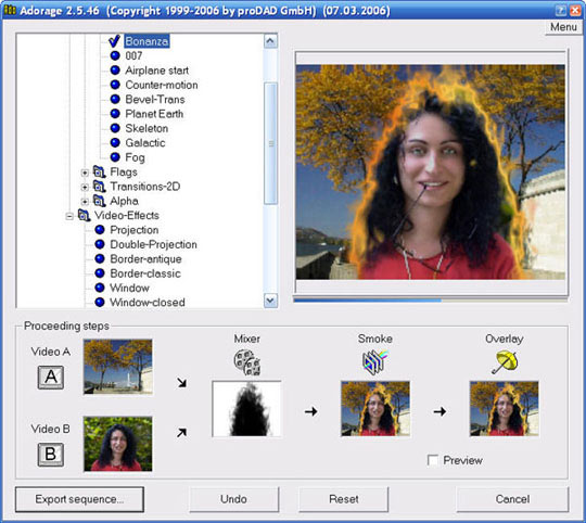 User interface